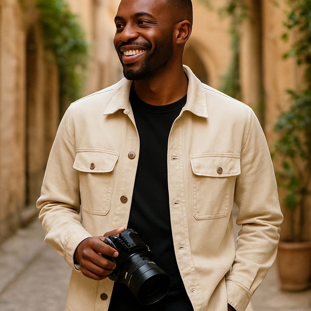 Portrait of Timi, wedding photographer